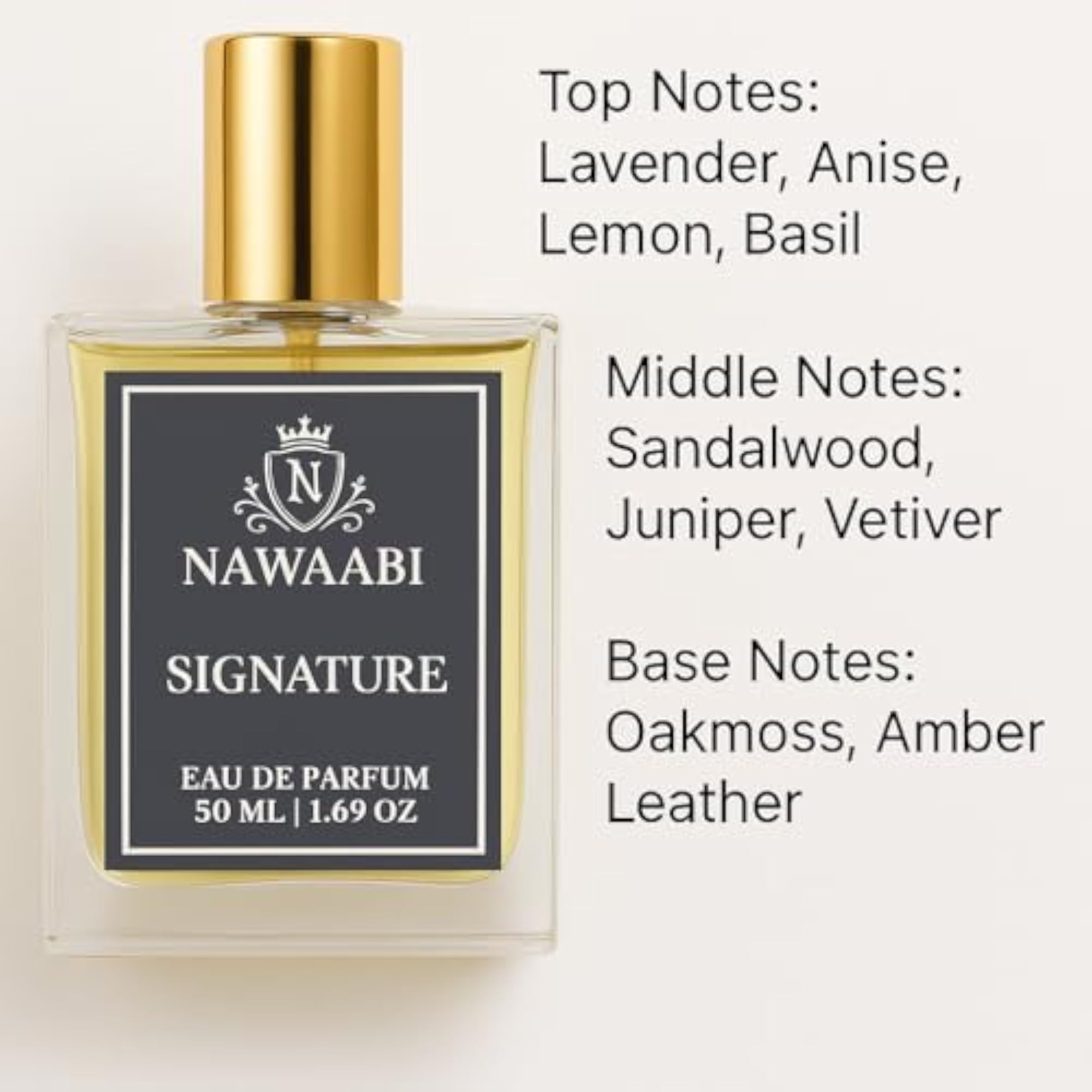 Signature Eau de Parfum, Premium Unisex Perfume 50ml